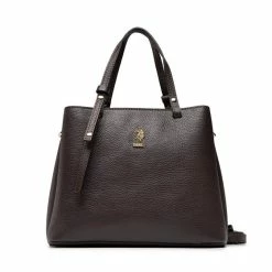 U.S. Polo Assn. Γυναίκες Τσάντες με Χερούλι Τσάντα Arlington BIUON5714WHA511 Καφέ