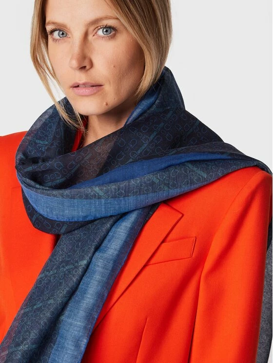 U.S. Polo Assn. Γυναίκες Κασκόλ Πασμίνα AIURW2346WPO200 Σκούρο μπλε 4 U.S. Polo Assn. Γυναίκες Κασκόλ Πασμίνα AIURW2346WPO200 Σκούρο μπλε - Image 2