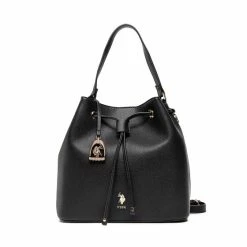 U.S. Polo Assn. Γυναίκες Τσάντες με Χερούλι Τσάντα New Jones BEUJE5698WVP000 Μαύρο