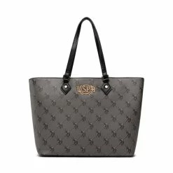 U.S. Polo Assn. Γυναίκες Τσάντες Shoppers Τσάντα Hampton BEUHD5656WVG000 Γκρι
