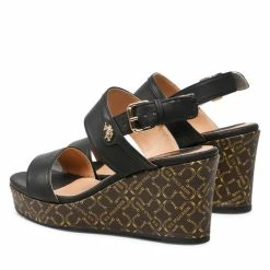 U.S. Polo Assn. Γυναίκες Σανδάλια Alyssa005 ALYSSA005W/2Y1 Μαύρο -U.S. Polo Assn Εκπτώσεις unnamed file 119