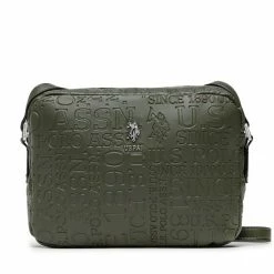 U.S. Polo Assn. Γυναίκες Τσάντες Χιαστί Τσάντα Lakeside Crossbody BIUL15550WVP718 Χακί