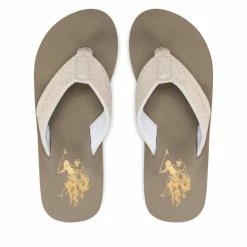 U.S. Polo Assn. Γυναίκες Σαγιονάρες Chany002 CHANY002W/2Y1 Μπεζ -U.S. Polo Assn Εκπτώσεις unnamed file 1368