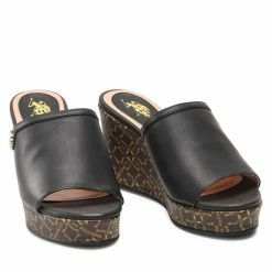 U.S. Polo Assn. Γυναίκες Παντόφλες Alyssa001 ALYSSA001W/2Y1 Μαύρο -U.S. Polo Assn Εκπτώσεις unnamed file 1379