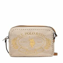 U.S. Polo Assn. Γυναίκες Τσάντες Χιαστί Τσάντα Great Meadow BEUWH5415WUP309 Μπεζ