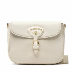 U.S. Polo Assn. Γυναίκες Τσάντες Χιαστί Τσάντα Stanford Flap Crossbody BIUSS5305WVP802 Μπεζ