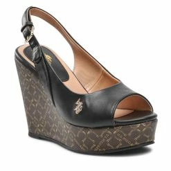 U.S. Polo Assn. Γυναίκες Σανδάλια Aylin006 AYLIN006W/2Y2 Μαύρο