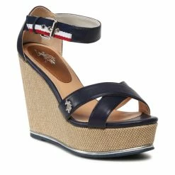 U.S. Polo Assn. Γυναίκες Σανδάλια Aylin004 AYLIN004W/2Y1 Σκούρο μπλε