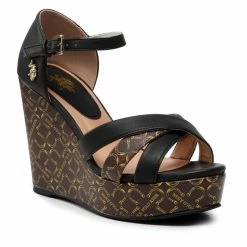 U.S. Polo Assn. Γυναίκες Σανδάλια Aylin002 AYLIN002W/2Y1 Μαύρο