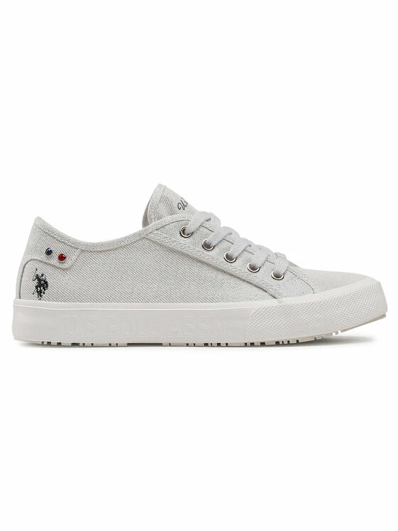 U.S. Polo Assn. Γυναίκες Κοντά Sneakers Πάνινα παπούτσια Marew035 MAREW4035S1/C2 Ασημί 4 U.S. Polo Assn. Γυναίκες Κοντά Sneakers Πάνινα παπούτσια Marew035 MAREW4035S1/C2 Ασημί - Image 2