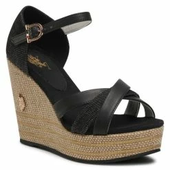 U.S. Polo Assn Εκπτώσεις 11 U.S. Polo Assn. Γυναίκες Εσπαντρίγιες Aylin054 AYLIN4054S1/CY1 Μαύρο