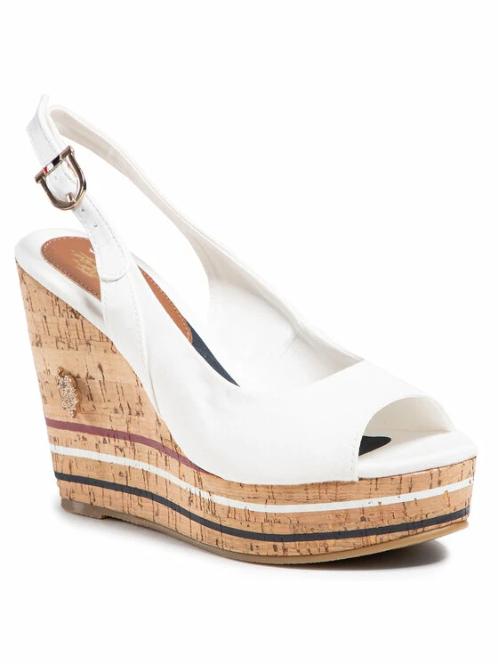 U.S. Polo Assn. Γυναίκες Σανδάλια Aylin AYLIN4137S1/C1 Λευκό 3 U.S. Polo Assn. Γυναίκες Σανδάλια Aylin AYLIN4137S1/C1 Λευκό