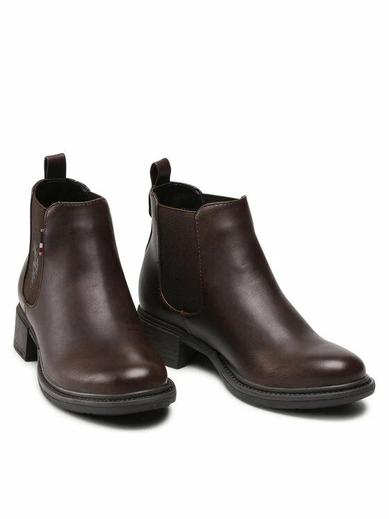 U.S. Polo Assn. Γυναίκες Biker Μποτάκια Μποτάκια με λάστιχο Beggy004 BEGGY004W/AY1 Καφέ 7 U.S. Polo Assn. Γυναίκες Biker Μποτάκια Μποτάκια με λάστιχο Beggy004 BEGGY004W/AY1 Καφέ - Image 5