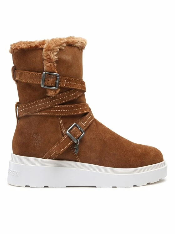 U.S. Polo Assn. Γυναίκες Μποτάκια Penny001 PENNY001W/BS1 Καφέ 4 U.S. Polo Assn. Γυναίκες Μποτάκια Penny001 PENNY001W/BS1 Καφέ - Image 2