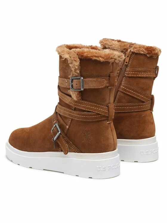 U.S. Polo Assn. Γυναίκες Μποτάκια Penny001 PENNY001W/BS1 Καφέ 5 U.S. Polo Assn. Γυναίκες Μποτάκια Penny001 PENNY001W/BS1 Καφέ - Image 3