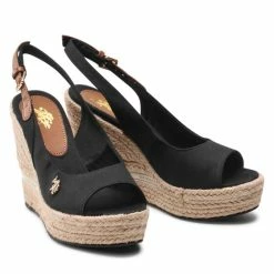 U.S. Polo Assn. Γυναίκες Εσπαντρίγιες Aylin005A AYLIN005W/2C3 Μαύρο -U.S. Polo Assn Εκπτώσεις unnamed file 37