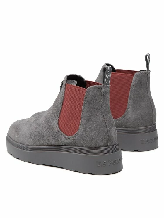 U.S. Polo Assn. Γυναίκες Μποτάκια με λάστιχο Penny004 PENNY004W/BS1 Γκρι 5 U.S. Polo Assn. Γυναίκες Μποτάκια με λάστιχο Penny004 PENNY004W/BS1 Γκρι - Image 3