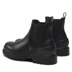 U.S. Polo Assn. Γυναίκες Biker Μποτάκια Μποτάκια με λάστιχο Bruna008 BRUNA008W/BYT1 Μαύρο -U.S. Polo Assn Εκπτώσεις unnamed file 413