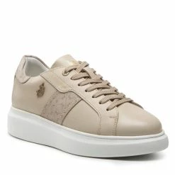 U.S. Polo Assn. Γυναίκες Αθλητικά Cardi009 CARDI009W/BLY1 Μπεζ