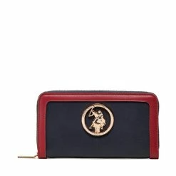 U.S. Polo Assn. Γυναίκες Πορτοφόλια Μεγάλο Πορτοφόλι Γυναικείο Stateside BIUS55691WVP200 Σκούρο μπλε