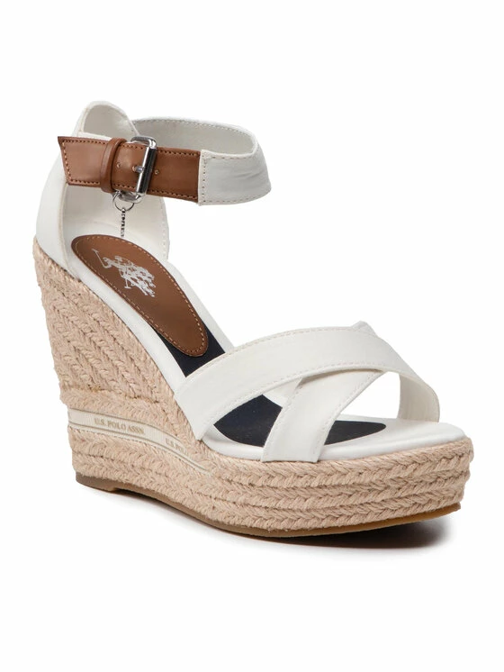 U.S. Polo Assn. Γυναίκες Εσπαντρίγιες Aylin001 AYLIN001W/2C1 Λευκό 3 U.S. Polo Assn. Γυναίκες Εσπαντρίγιες Aylin001 AYLIN001W/2C1 Λευκό