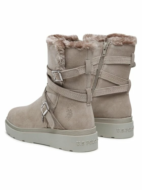 U.S. Polo Assn. Γυναίκες Μποτάκια Penny001 PENNY001W/BS1 Μπεζ 5 U.S. Polo Assn. Γυναίκες Μποτάκια Penny001 PENNY001W/BS1 Μπεζ - Image 3