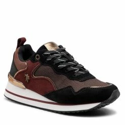 U.S. Polo Assn. Γυναίκες Κοντά Αθλητικά Αθλητικά Layla001A LAYLA001W/BSN1 Μαύρο