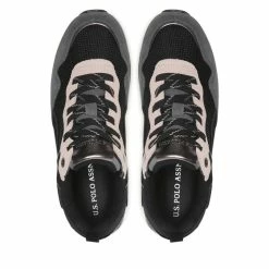 U.S. Polo Assn. Γυναίκες Κοντά Αθλητικά Αθλητικά Layla001a LAYLA001W/BSN1 Μαύρο -U.S. Polo Assn Εκπτώσεις unnamed file 684