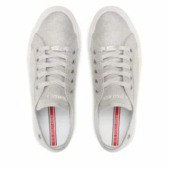 U.S. Polo Assn. Γυναίκες Κλειστά Παπούτσια Πάνινα παπούτσια Marew001 MAREW001W/2C2 Ασημί -U.S. Polo Assn Εκπτώσεις unnamed file 74