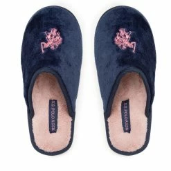 U.S. Polo Assn. Γυναίκες Παντόφλες Σπιτιού Daily002 DAILY002/BT1 Σκούρο μπλε -U.S. Polo Assn Εκπτώσεις unnamed file 799